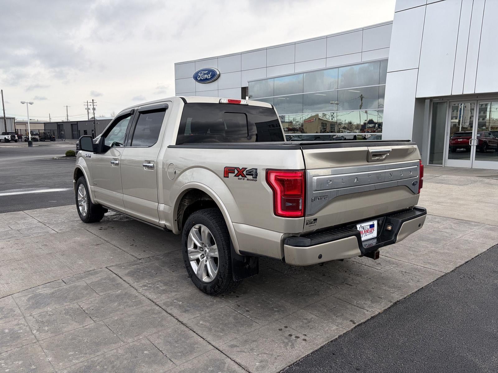 2017 Ford F-150 PLATINUM 4WD SUPERCREW