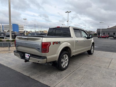 2017 Ford F-150 PLATINUM 4WD SUPERCREW