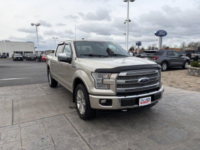 2017 Ford F-150 PLATINUM 4WD SUPERCREW