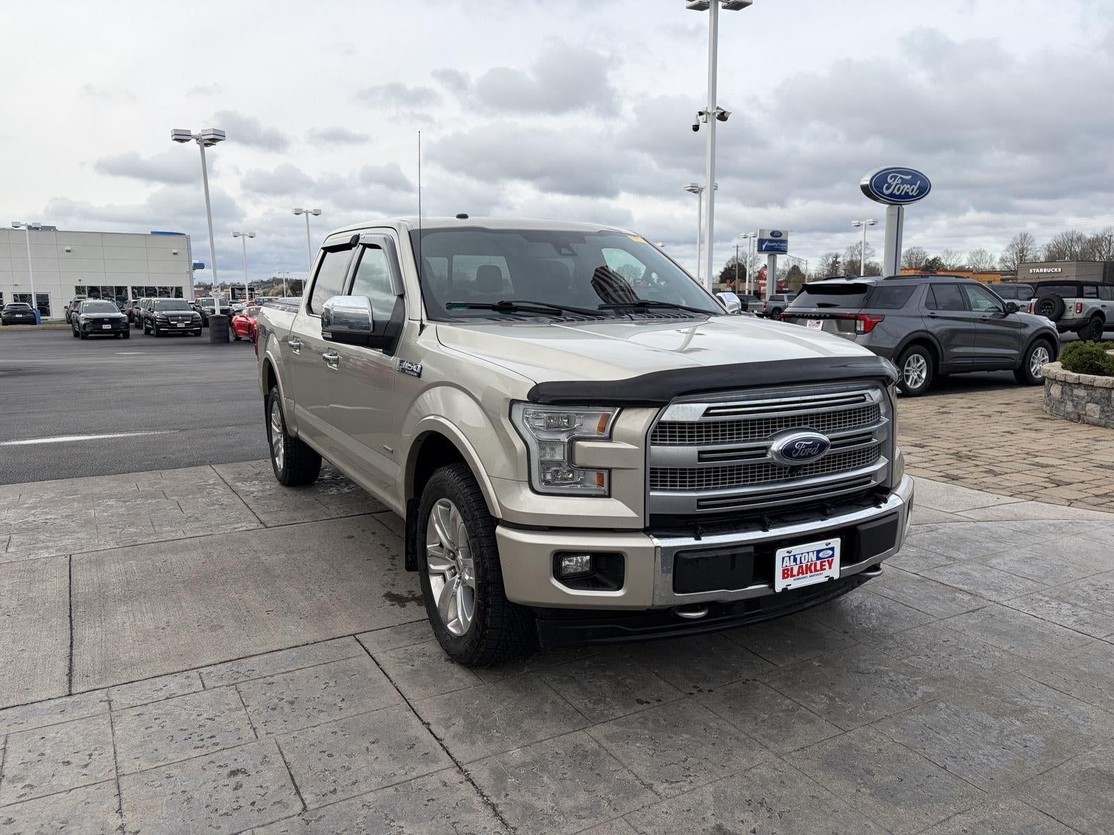2017 Ford F-150 PLATINUM 4WD SUPERCREW