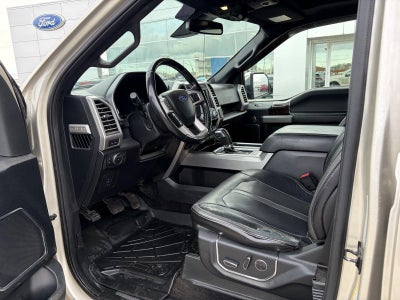 2017 Ford F-150 PLATINUM 4WD SUPERCREW