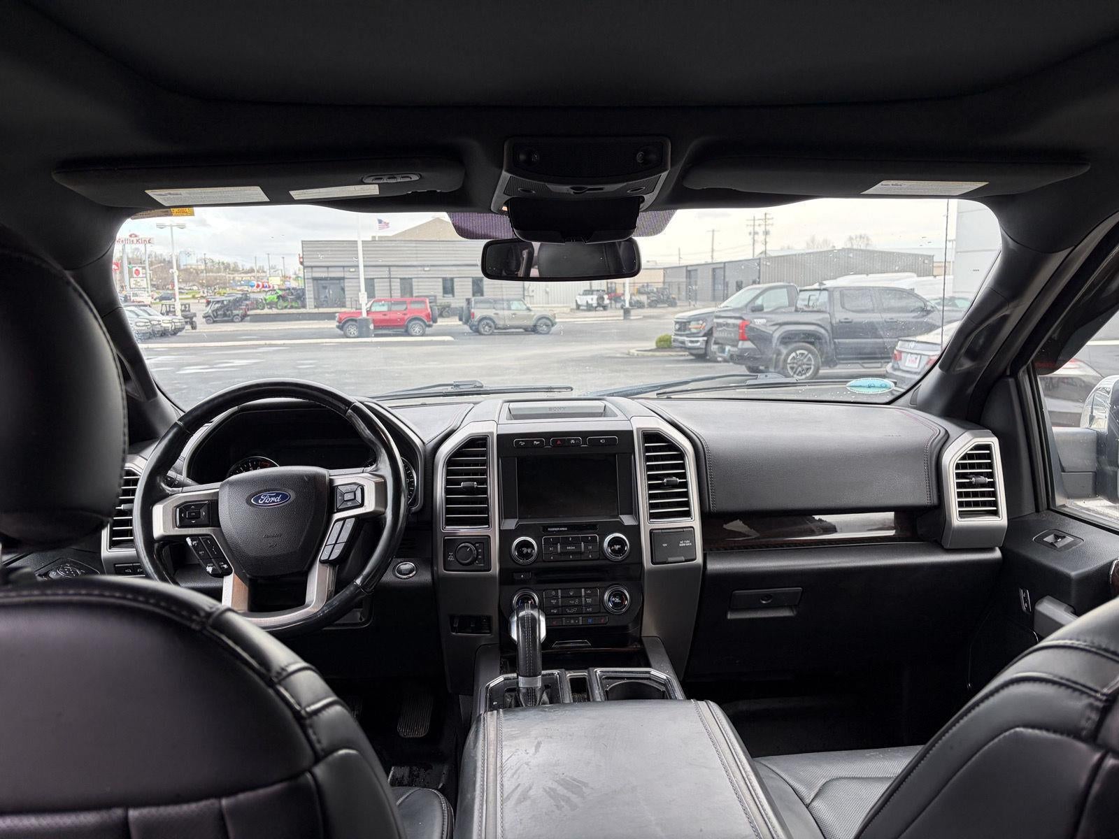 2017 Ford F-150 PLATINUM 4WD SUPERCREW