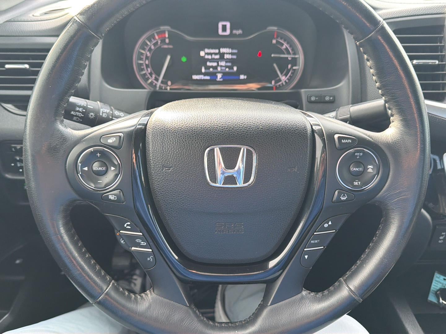 2017 Honda Ridgeline RTL-E